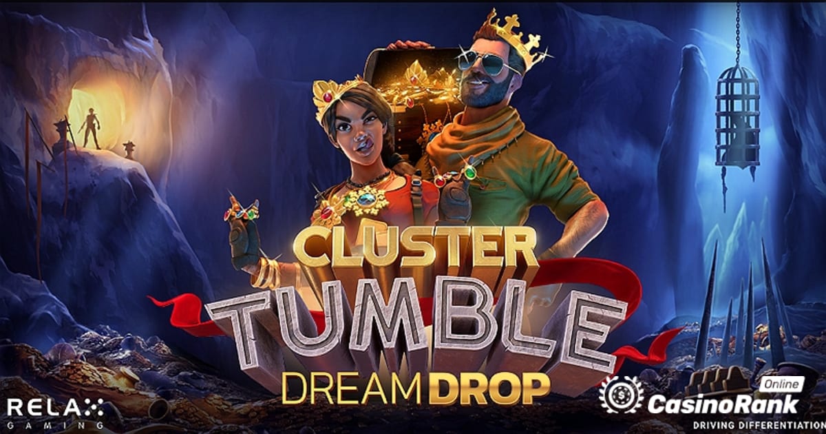 Започнете епска авантура со Relax Gaming's Cluster Tumble Dream Drop